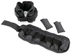 Pair Adjustable Ankle Wts (5 lb)