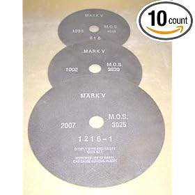 High Quality Rubber Bonded Aluminum Oxide and Silicon Carbide Cut-off & Sectioning Blades for Mark V and most Metallurgical Cut-off Machines