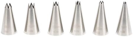 Patisse Stainless Steel Star Nozzles Set, Steel