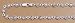 Sterling Silver Stone Anklet - Antique Pink - 10'' in Length
