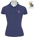 NCAA Kansas Jayhawks Ladies Royal Blue Remarkable Short Sleeve Polo