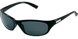 Ono's Carabelle Bifocal Sunglasses - Black Frame - Amber Lens - +2.00