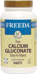 Freeda Kosher Calcium Gluconate 500 TAB