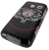 LG 511c Straight Talk Motorcycle Wing Skull Design LG511c Case Skin Cover Protector Hard Plastic