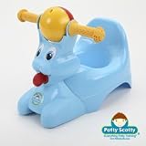 The Potty Scotty Riding Potty Chair in Blue