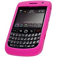 Cellet RIM Blackberry 8900 Curve Hot Pink Jelly Silicone Case
