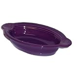 Fiesta 9 Inch by 5 Inch Individual Oval Casserole, Plum