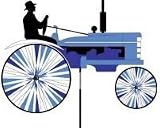 Blue Tractor Spinner