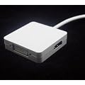 Universal Adapter f�r Apple Produkte, schlie�en Sie Ihre Apple Computer an Monitore, TV oder Projektor an: Mini DisplayPort Adapter auf DVI, HDMI und DP f�r Macbook iMac