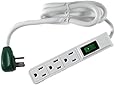GoGreen Power GG-13002MS 3 Outlet Power Strip