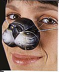 Black Cat Costume Nose - Great Cat Costume Accessory
