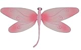 10 Pink Swirl Dragonfly nylon hanging ceiling wall baby nursery room wedding decor