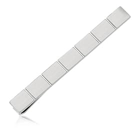 Stainless Steel Tie Clip, Stainless Steel by The Black Bow