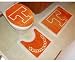 NCAA Tennessee Volunteers 3-Piece Bath Rug Set