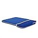 GMYLE(R) Hard Case Frosted for MacBook Air 11 inch - Blue 4 in 1 Rubberized (Rubber Coated) Hard Case Cover - Soft Sleeve Bag and Silicon Keyboard Protector - Clear LCD Screen Protector