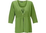 Plus Designers Originals Cardigan & Tank Duet Sweater