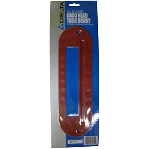 DELTA 34-672 Dado Head Table Insert for 10-Inch Table Saw by Delta