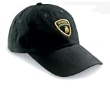 Lamborghini Black Crest Logo Hat