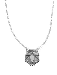 Boma Sterling Silver Origami Owl Necklace, 16 inches