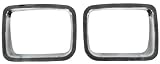 1987-1995 Jeep Wrangler Chrome Headlight Bezel Trim