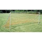 New Daytona 24 x 8' Regulation Steel Soccer Goal w/ Net