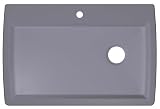 Blanco 440193 Blancodiamond Super Single Bowl Kitchen Sink, Metallic Gray