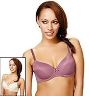 2 Pack Underwired Full Cup T-Shirt A-DD Bras