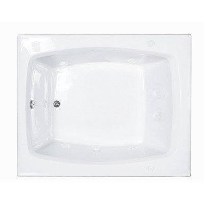 Basics 59 x 48 Finish: White