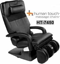 HT-7450 ZERO GRAVITY Human Touch Home Massage Chair / Black Recliner + Heat