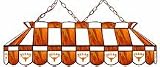 Texas Longhorns MVP "Pool Table" Stained Glass Lamp