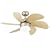 Westinghouse 7814465 Turbo Swirl One-Light 30-Inch Six-Blade Ceiling Fan, Brushed Aluminum with Frosted Globe