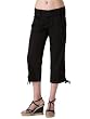 Sanctuary Pants Eco Friendly - Sunday Capri in Black