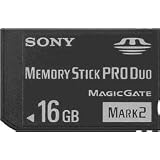 16 GB Sony Memory Stick PRO Duo Mark2par Sony