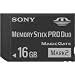 Sony 16 GB Memory Stick PRO Duo Flash Memory Card MSMT16G - Bulk Package