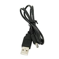USB to 3.5mm Barrel Jack 5V DC Power Cable