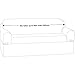 Maytex Reeves Stretch 1 Piece Loveseat Furniture Cover Slipcover, Dark Sage Green