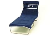Jan Kurtz 445407 Frottierauflage blau Sylt