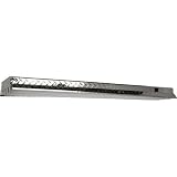 Designers Edge L89 48-Inch Fluorescent Diamond Plate Shop Light, 4-Bulb