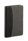 RVR 1960 Biblia de estudio vida plena, dos tonos italiana, negro/gris