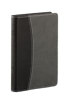 RVR 1960 Biblia de estudio vida plena, dos tonos italiana, negro/gris