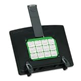 Book Stand Copyholder, 12-1/2W X 2D X 11-3/8H, Black/Dark Gray