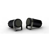 Altec Lansing Two-Piece Speaker System for Desktop/Laptop with Space Saving Design (Black)