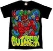 OUTBREAK - Demon - Black T-shirt