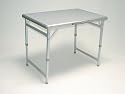 Quest Aluminium Adjustable Height Folding Table (90 x 60cm)