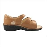 Women's Andrea Sandal in Camel Color: Ice Croco, Size: 6.5, Width: WW