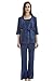 Bearsland Maternity Women's 3 Pieces Soft Nursing Pajamas Set Postpartum Sleepwear for Breastfeeding