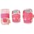 Childs Xcess Combo Protection Set Include Knee Pads, Elbow Pads and Wrist Guards in Pink