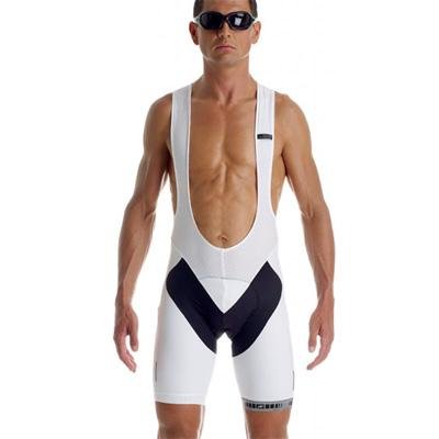 Assos 2011 Mens T FI13 S5 Cycling Bib Shorts - White- 111010450