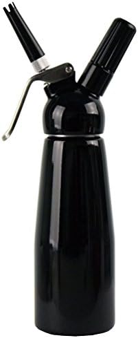 Kitchen Helper Aluminum Culinary Whipped Cream Dispenser-Black