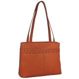 David King Handbag with Woven Band